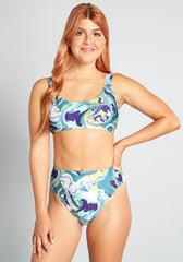 The Franky High-Waisted Bikini Bottom (Final Sale)