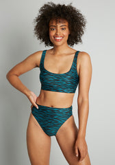The Franky High-Waisted Bikini Bottom (Final Sale)