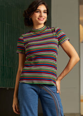 Whispers of Autumn Mock Neck Top