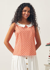 The Class Act Collar Top