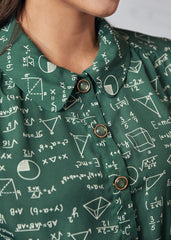 The Peplum Scholar Blouse