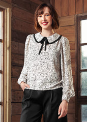 The Spec-tacular Collar Blouse