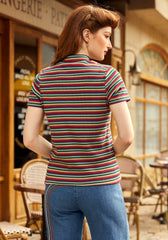 Whispers of Autumn Mock Neck Top