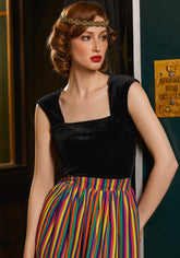 Unbelievable Bliss Velvet Top