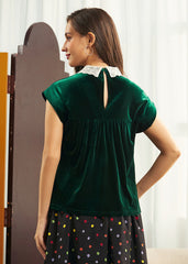 Vintage Velvet Reverie Top