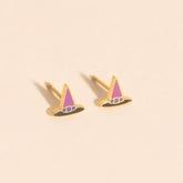 Witch Hat Stud Earrings