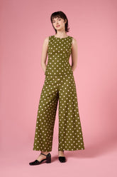 Polka Dot Wide Leg Pant