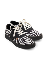 Saddle Casual Sneaker - Zebra