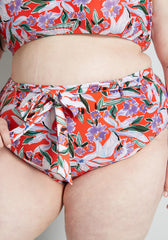 The JoJo High-Waisted Bikini Bottom (Final Sale)