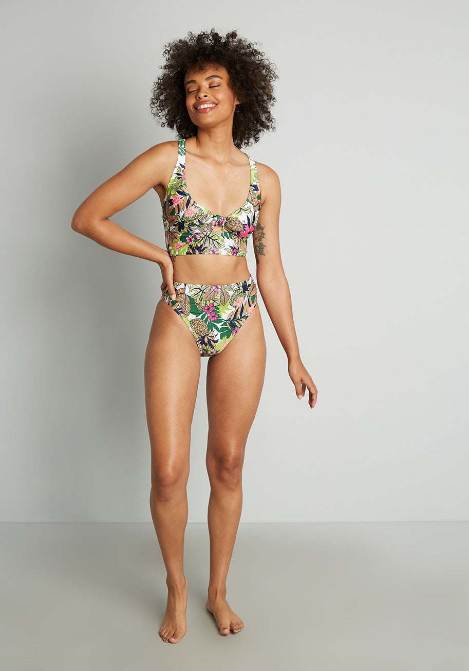 The Franky High-Waisted Bikini Bottom (Final Sale)
