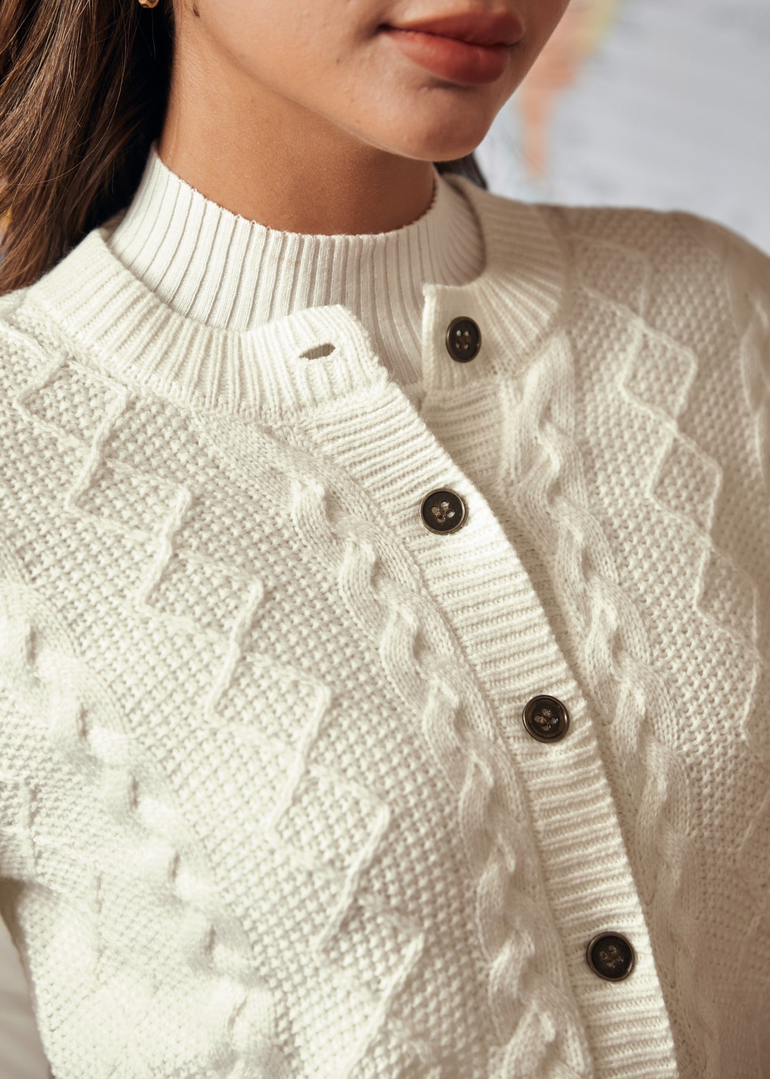 Twist & Shout Cable Cardigan