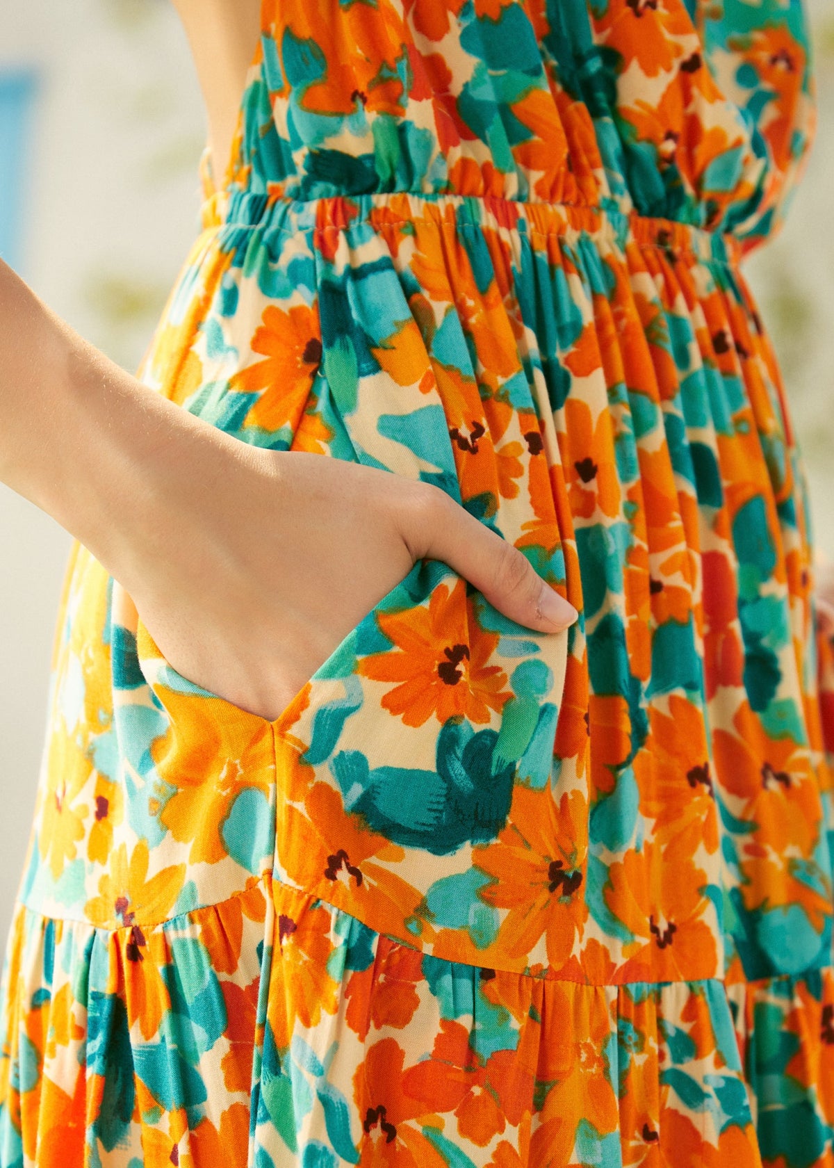 Twists Tendrils Overall Midi Dress