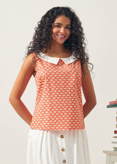 The Class Act Collar Top