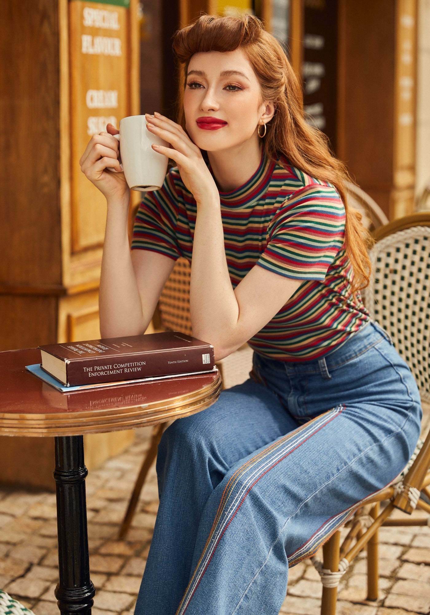 Whispers of Autumn Mock Neck Top