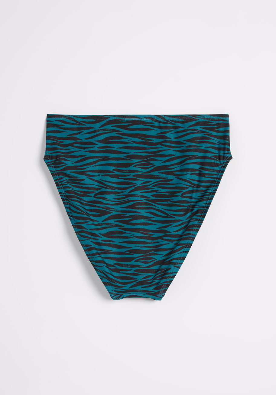 The Franky High-Waisted Bikini Bottom (Final Sale)