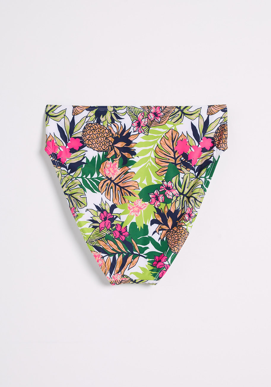 The Franky High-Waisted Bikini Bottom (Final Sale)