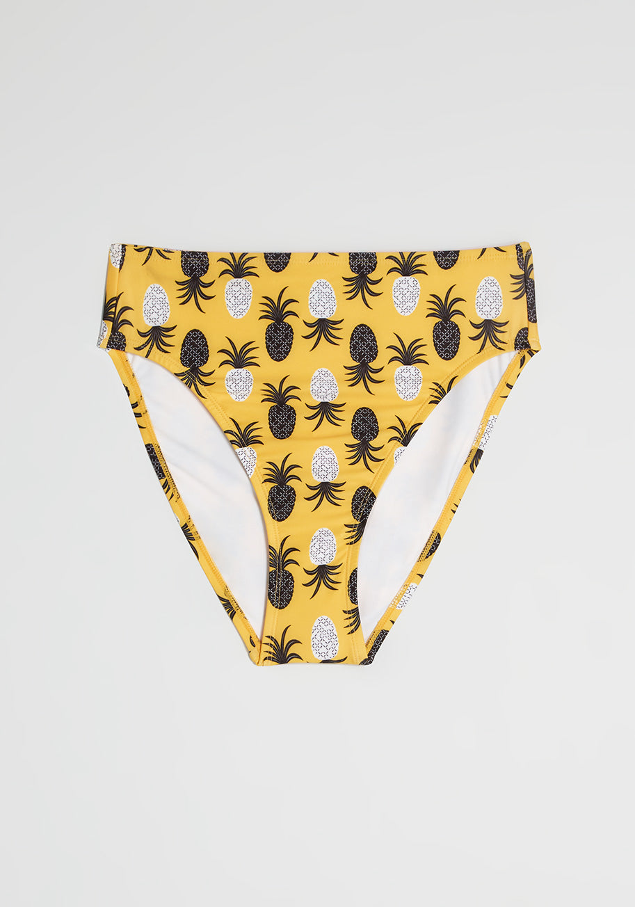 The Franky High-Waisted Bikini Bottom (Final Sale)
