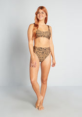 The Franky High-Waisted Bikini Bottom (Final Sale)