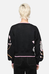 Pussy Willow Border Knit