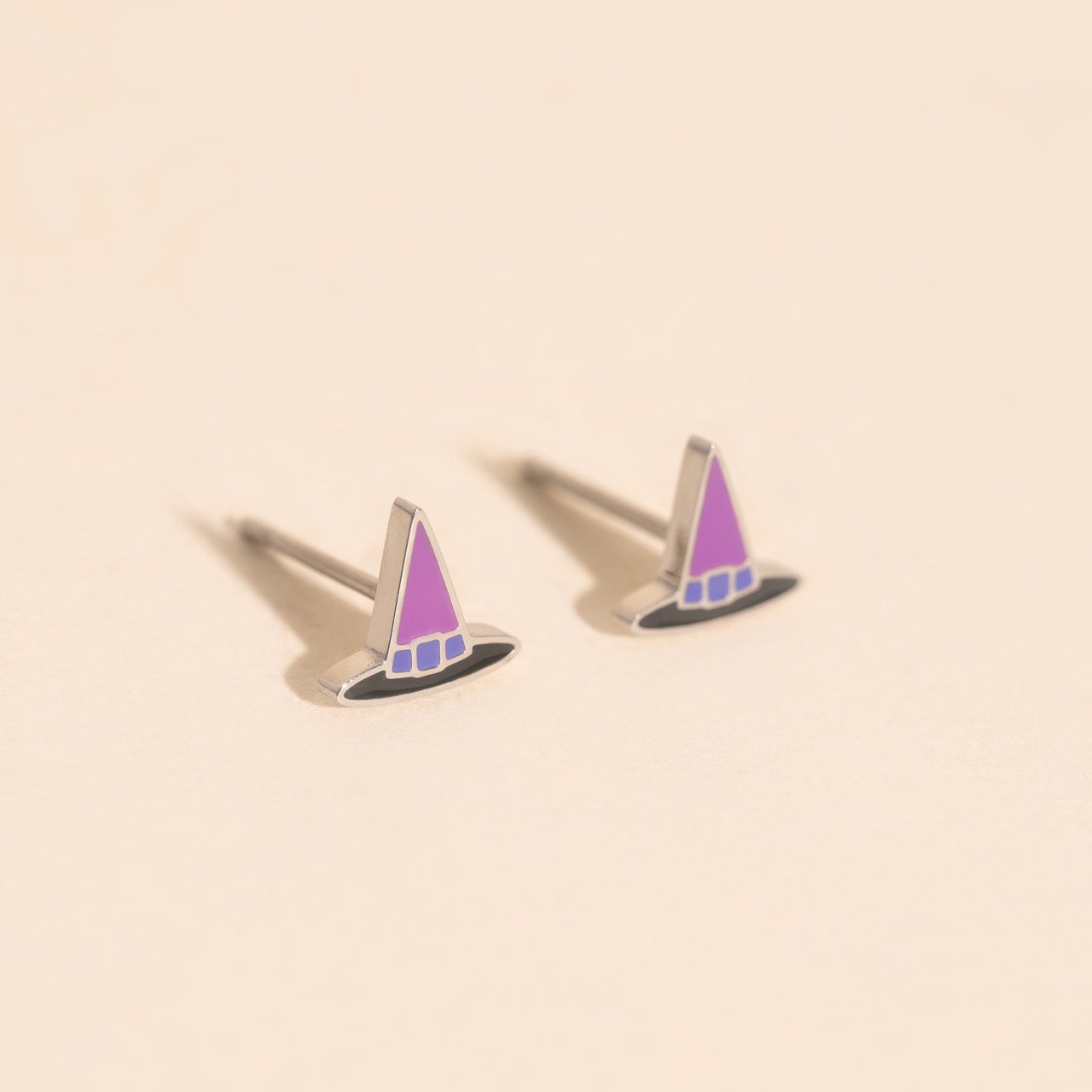Witch Hat Stud Earrings