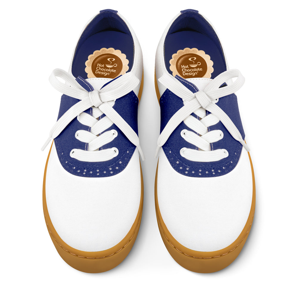Saddle Casual Sneaker - Blue