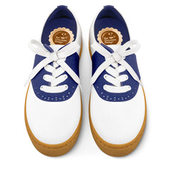 Saddle Casual Sneaker - Blue