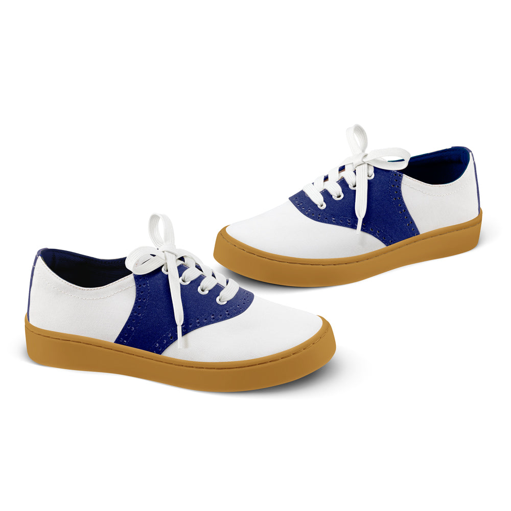 Saddle Casual Sneaker - Blue