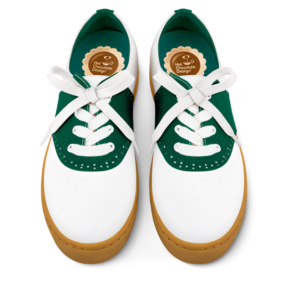 Saddle Casual Sneaker - Green