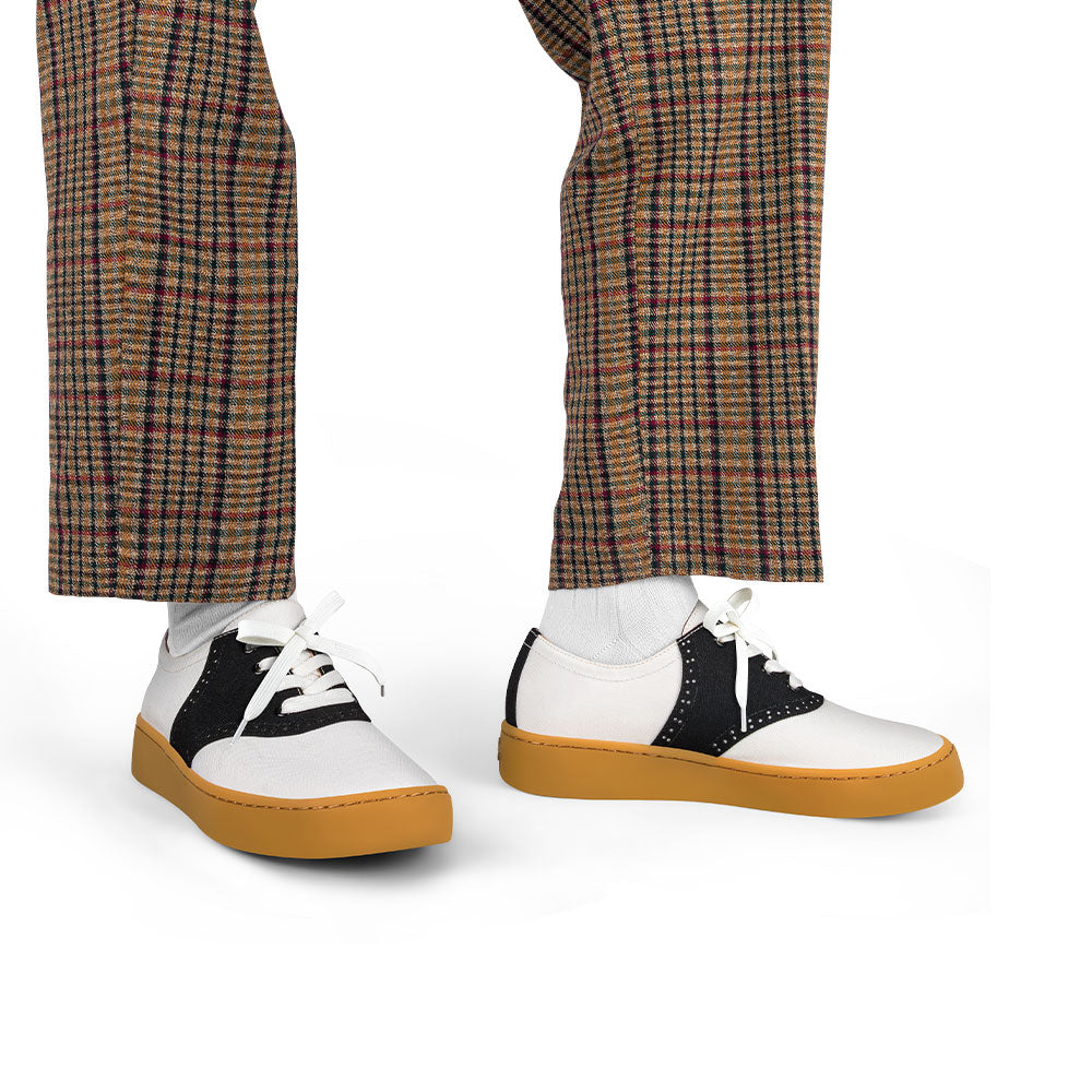 Saddle Casual Sneaker - Black