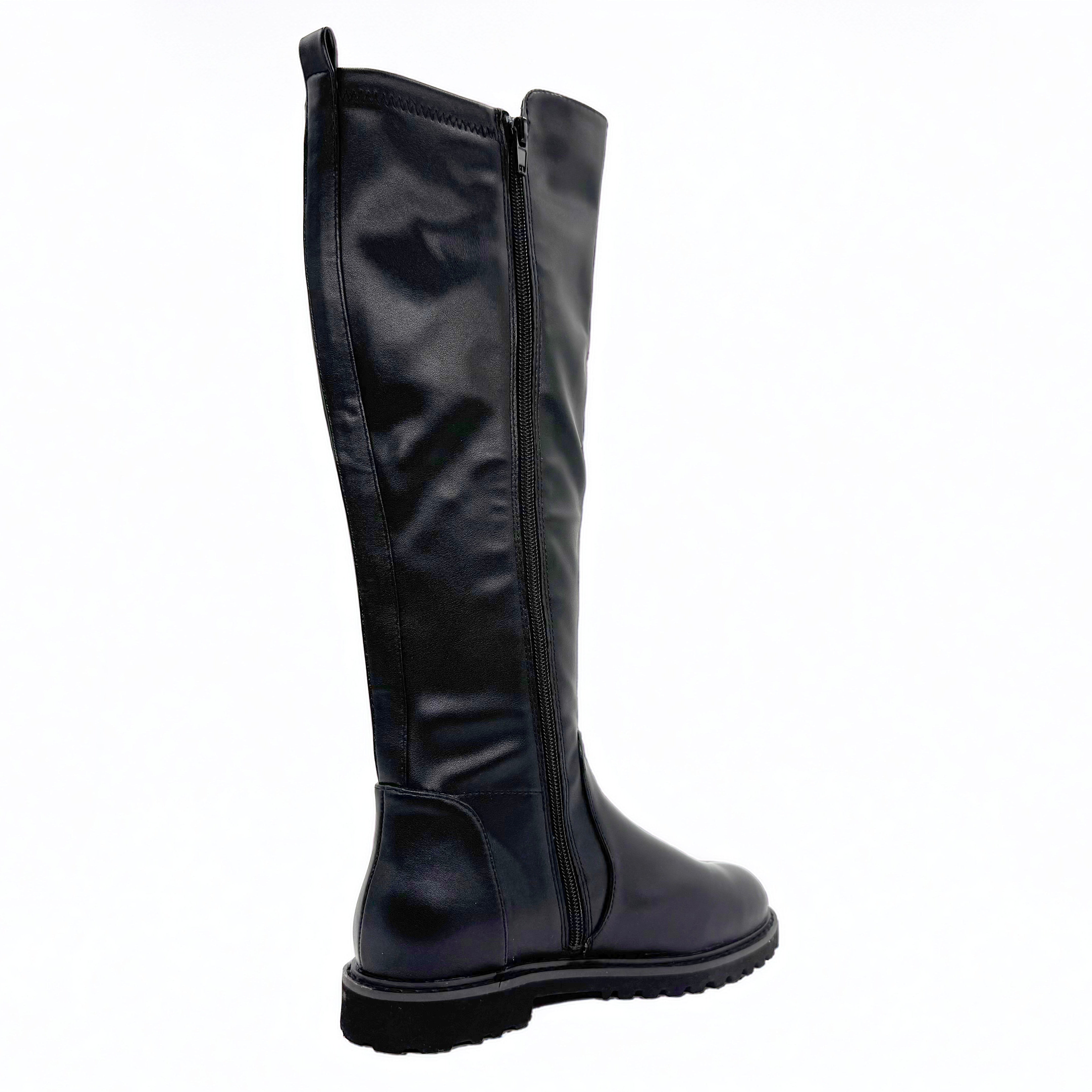 Sasha Leather Stretchboots