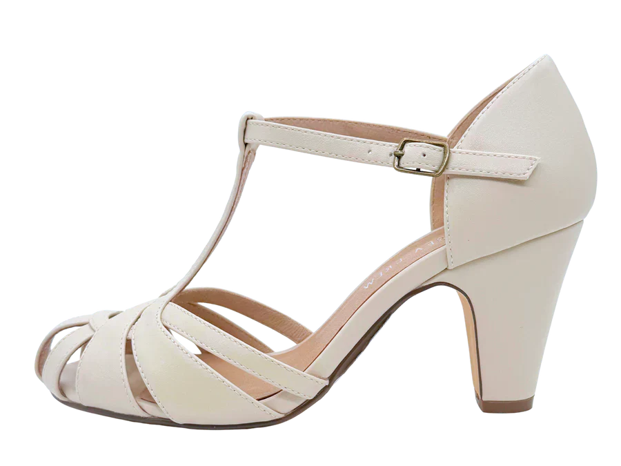 Sergi T-Strap Heels