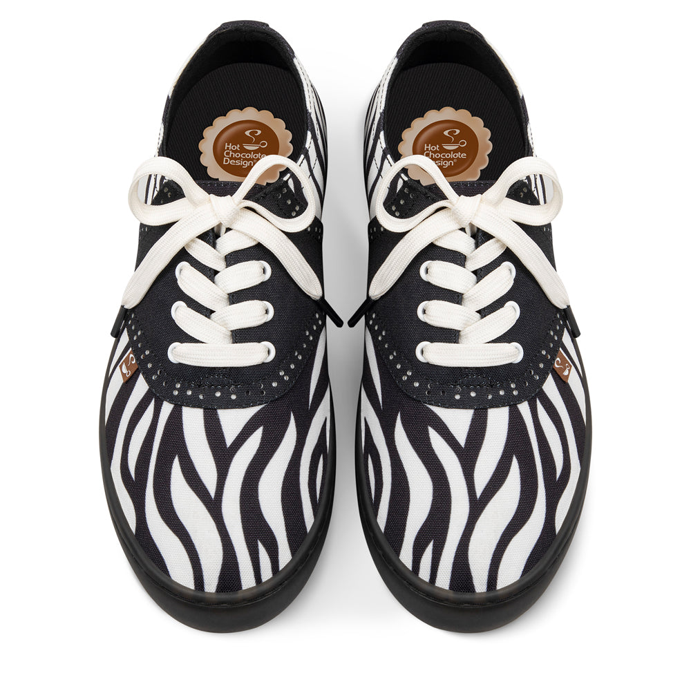 Saddle Casual Sneaker - Zebra