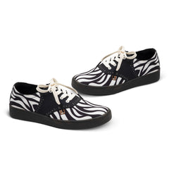 Saddle Casual Sneaker - Zebra