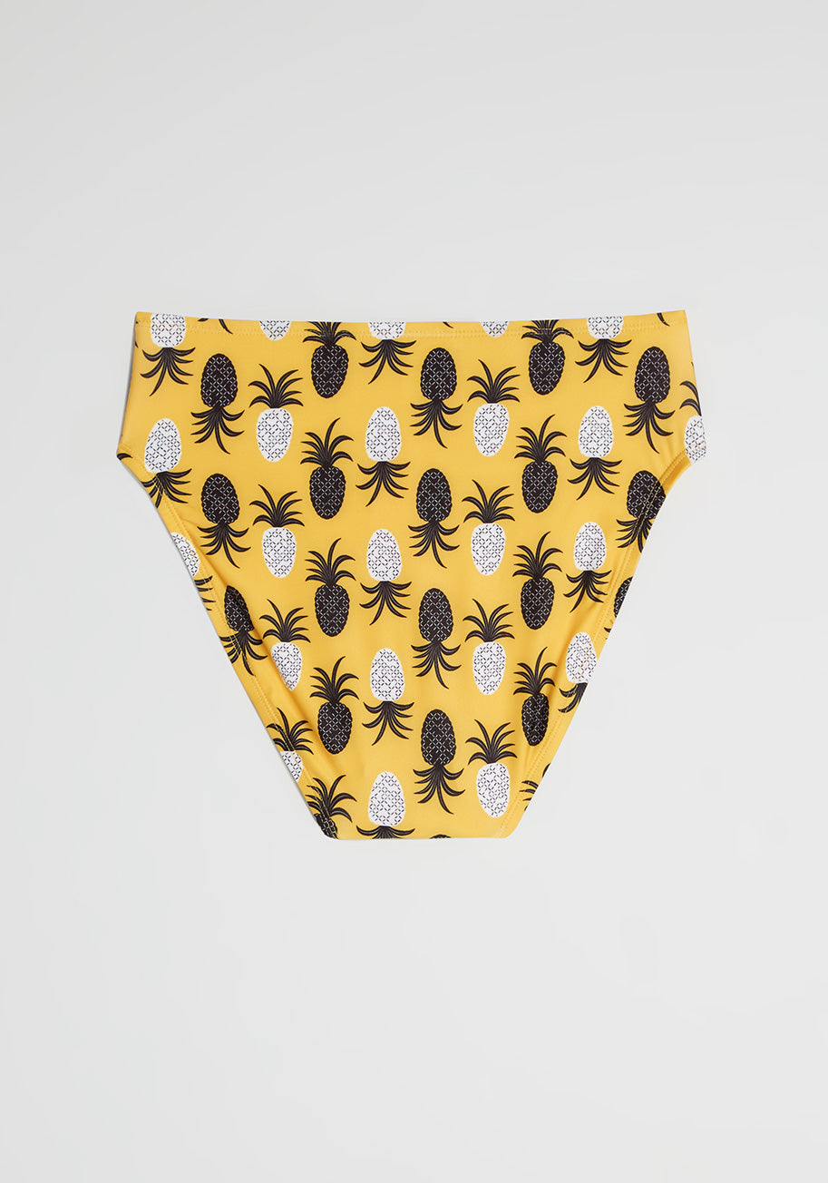The Franky High-Waisted Bikini Bottom (Final Sale)