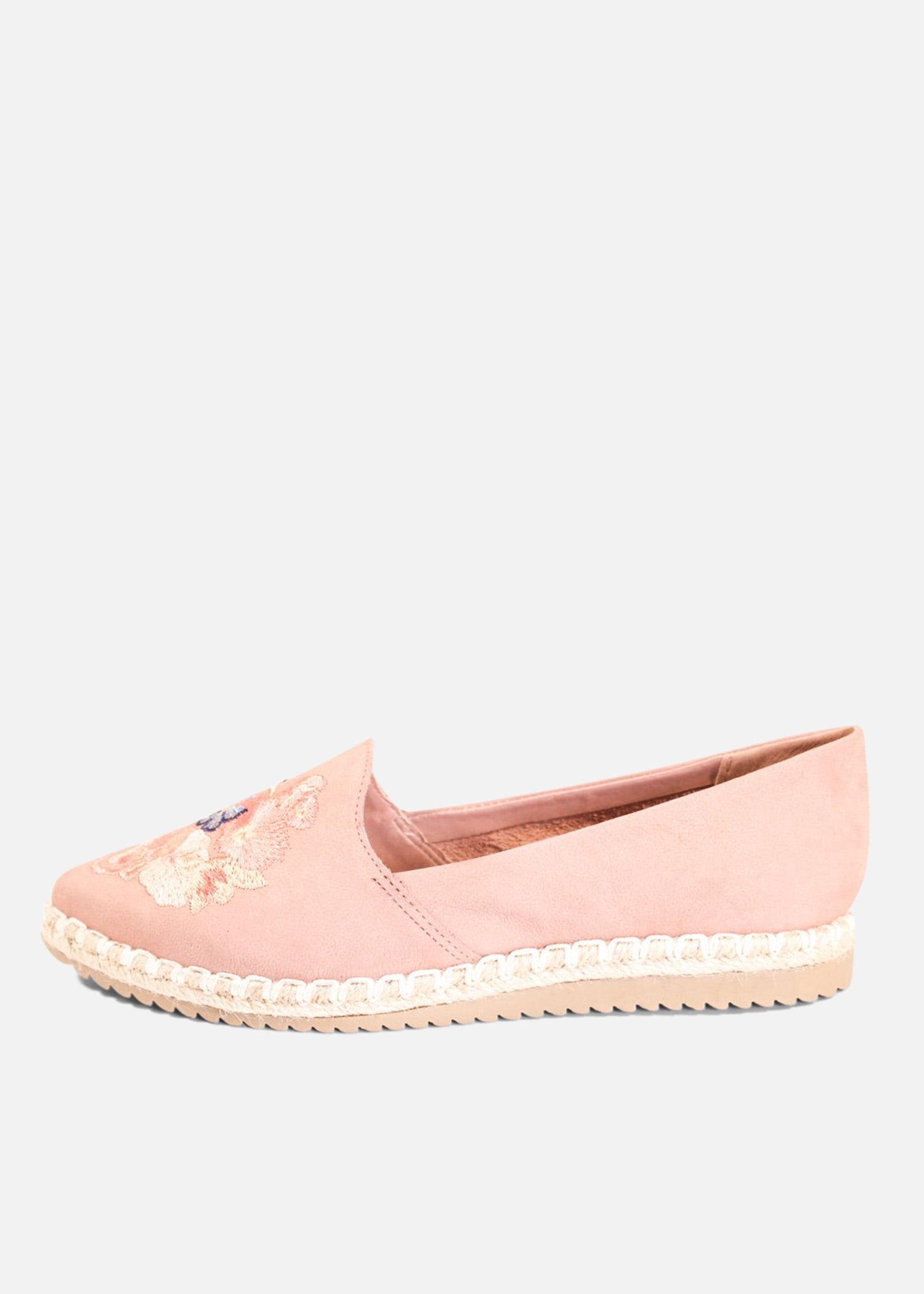 Sutton Suede Embroidered Espadrille